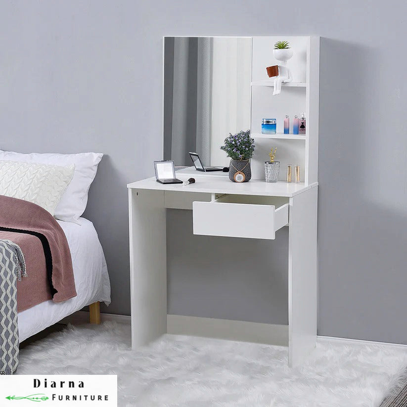 تسريحة ام دي اف - ابيض