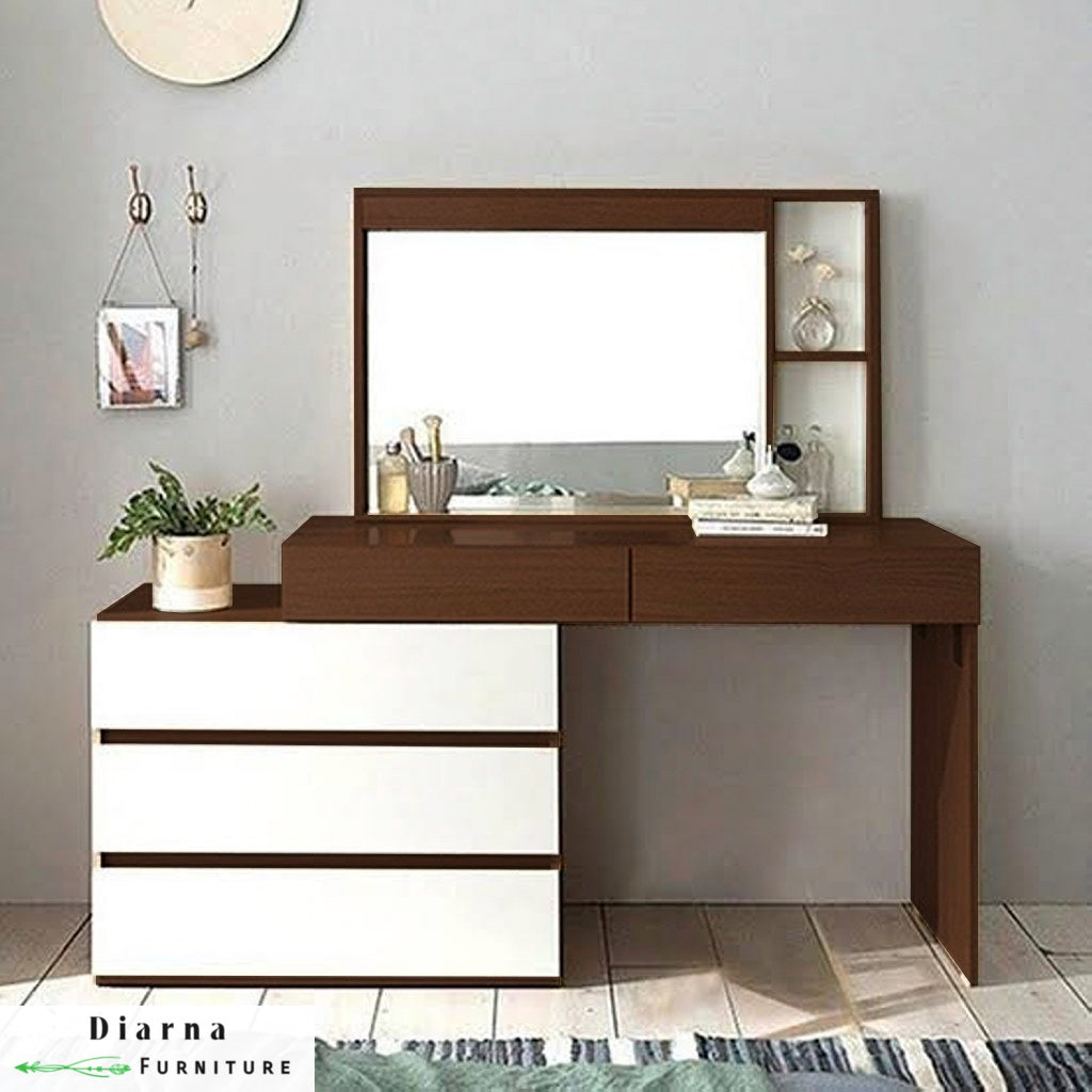 تسريحة  ام دي اف - اسود وابيض